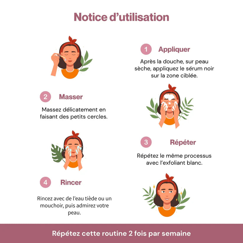 Exfoliant au riz coréen